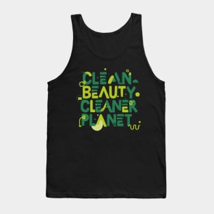 "Clean Beauty, Cleaner Planet: Eco-Friendly and Self-Care Tank Top